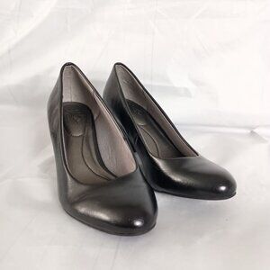 LifeStride Parigi Block Heel Pumps Women’s Size 10 Black Comfort Slip-On Dress S